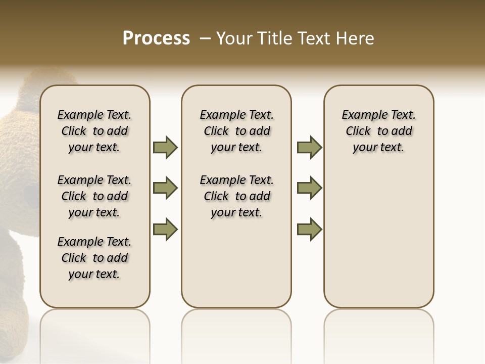 Insert Child Brown PowerPoint Template