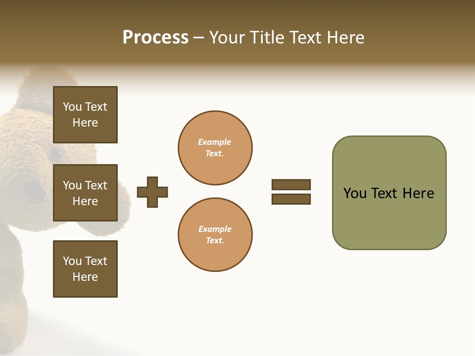 Insert Child Brown PowerPoint Template