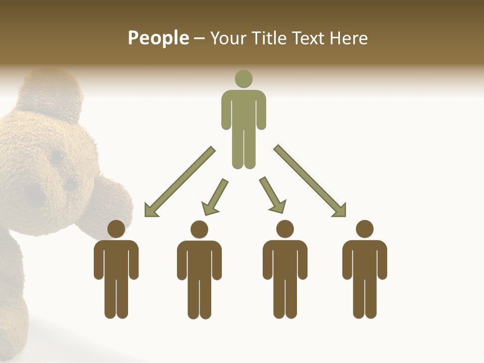 Insert Child Brown PowerPoint Template