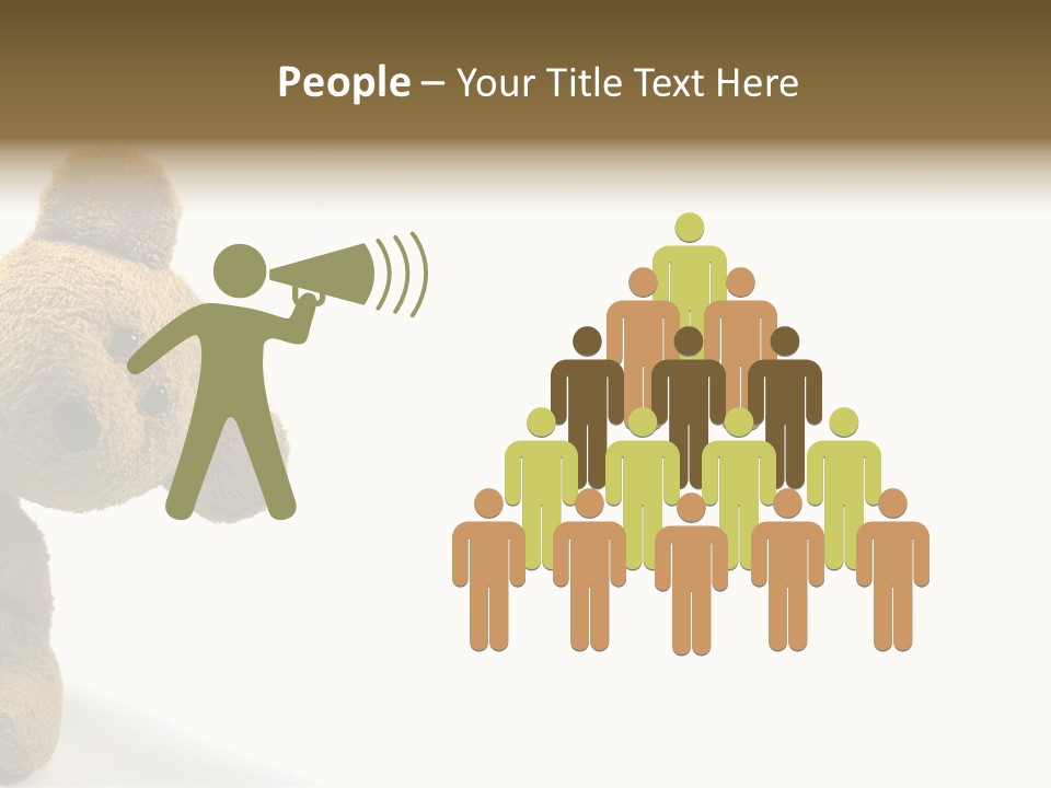 Insert Child Brown PowerPoint Template