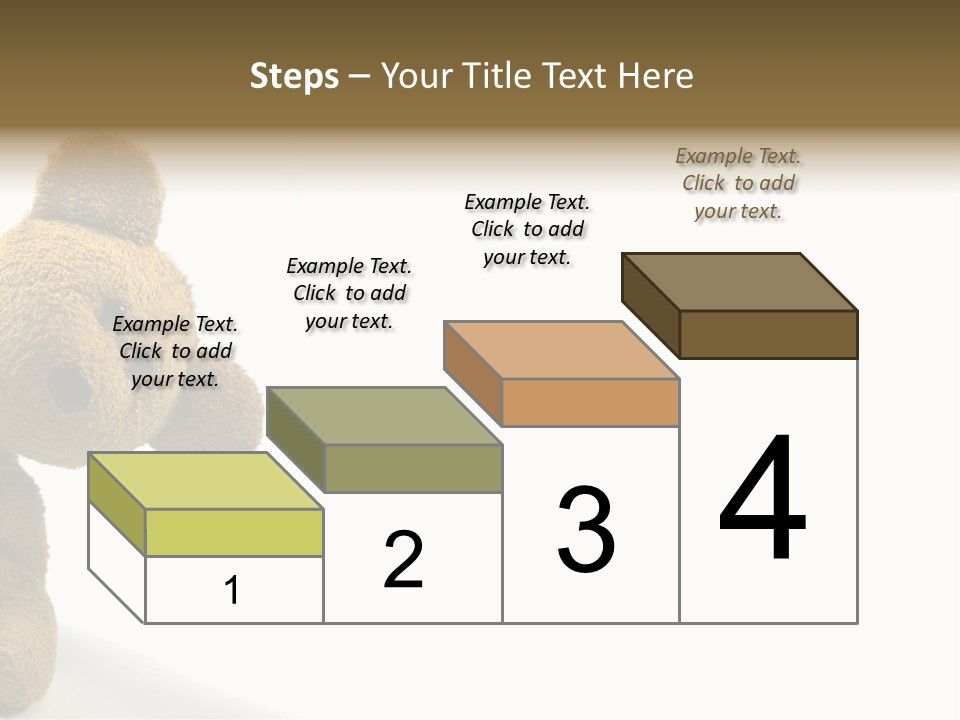 Insert Child Brown PowerPoint Template