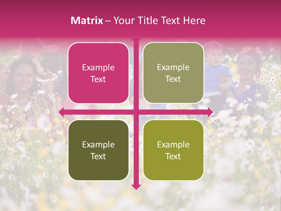 Family Communication Young PowerPoint Template