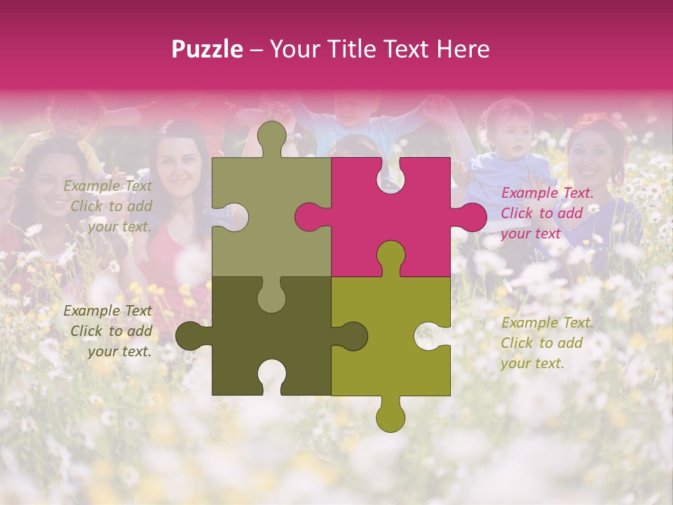 Family Communication Young PowerPoint Template