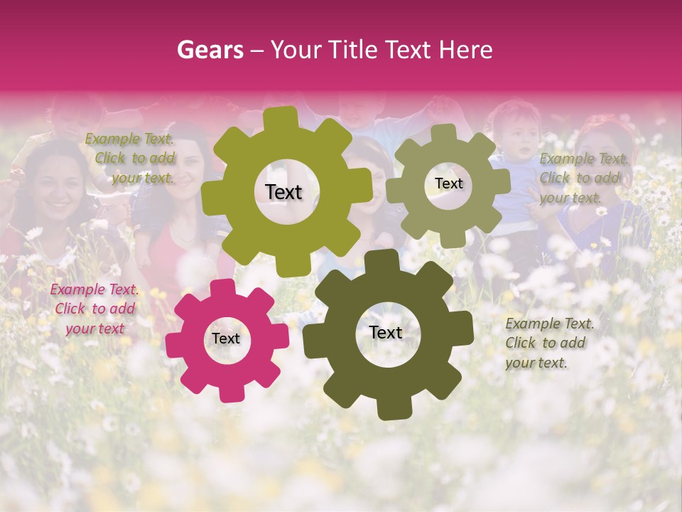 Family Communication Young PowerPoint Template