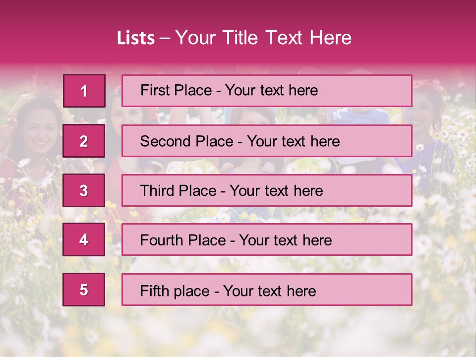 Family Communication Young PowerPoint Template