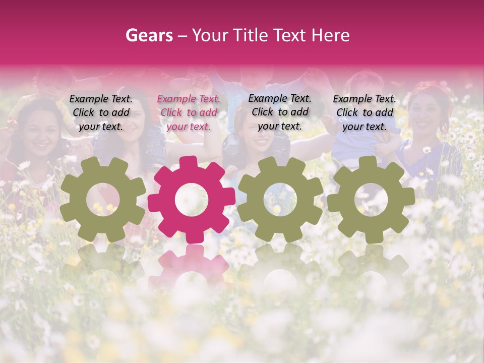 Family Communication Young PowerPoint Template