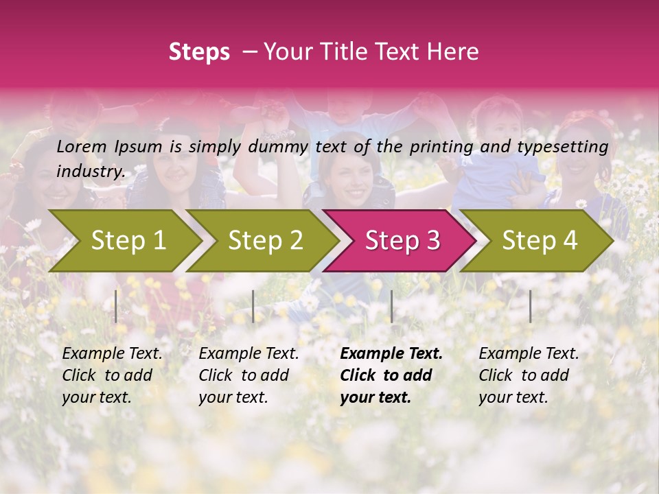Family Communication Young PowerPoint Template