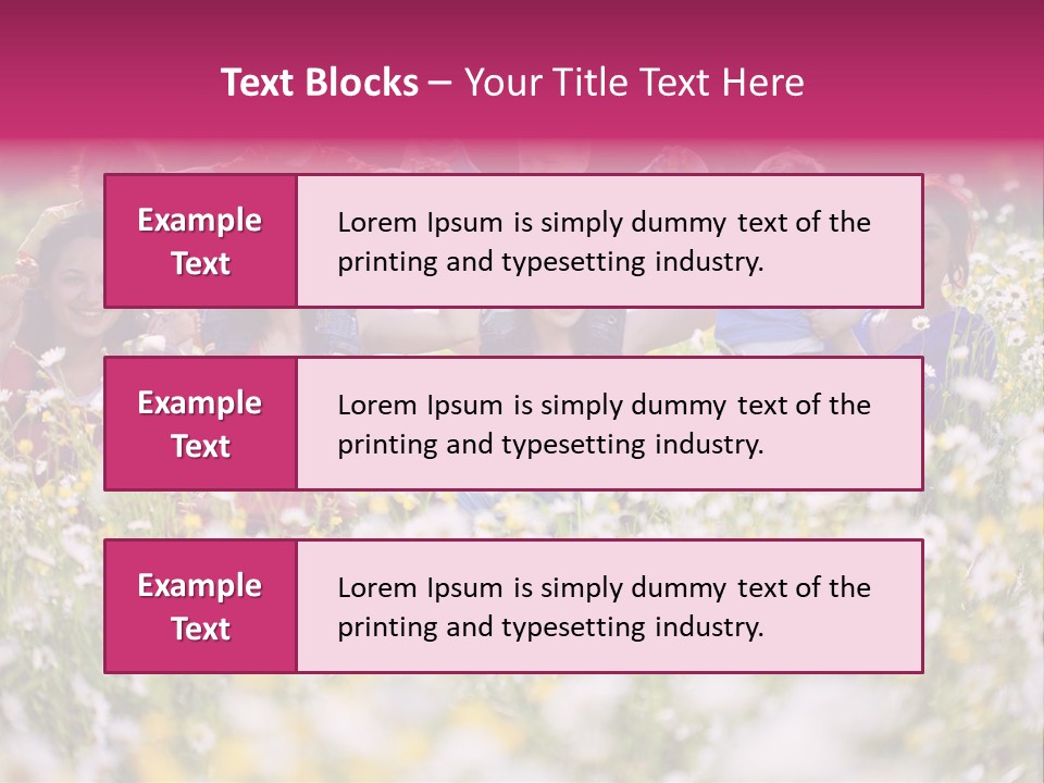 Family Communication Young PowerPoint Template