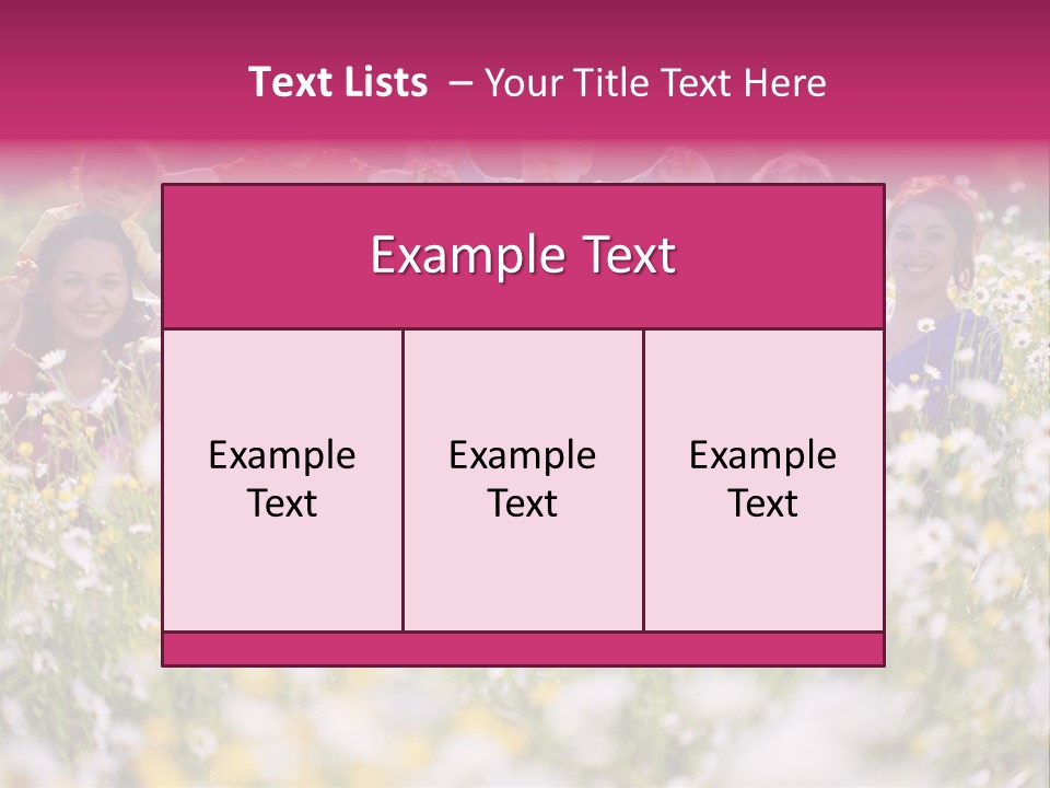 Family Communication Young PowerPoint Template