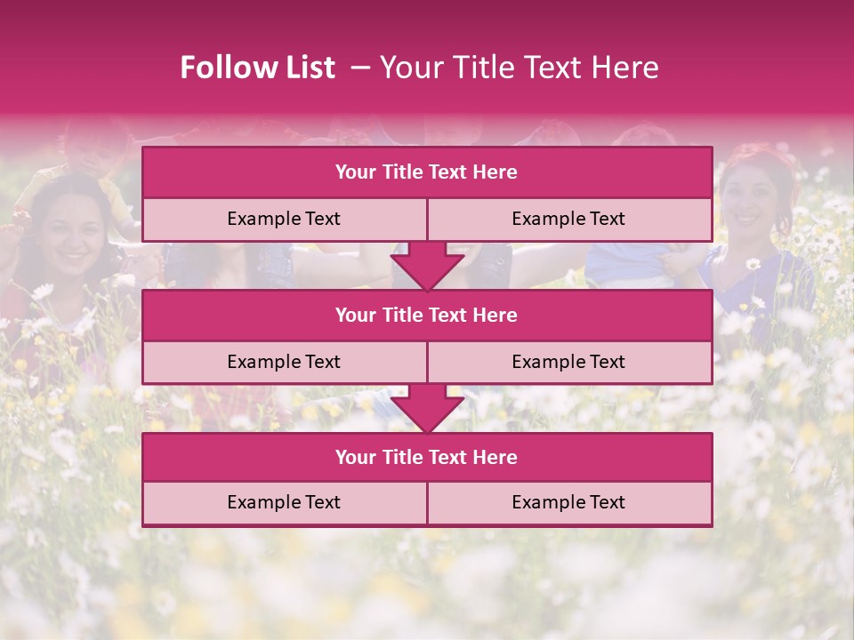 Family Communication Young PowerPoint Template
