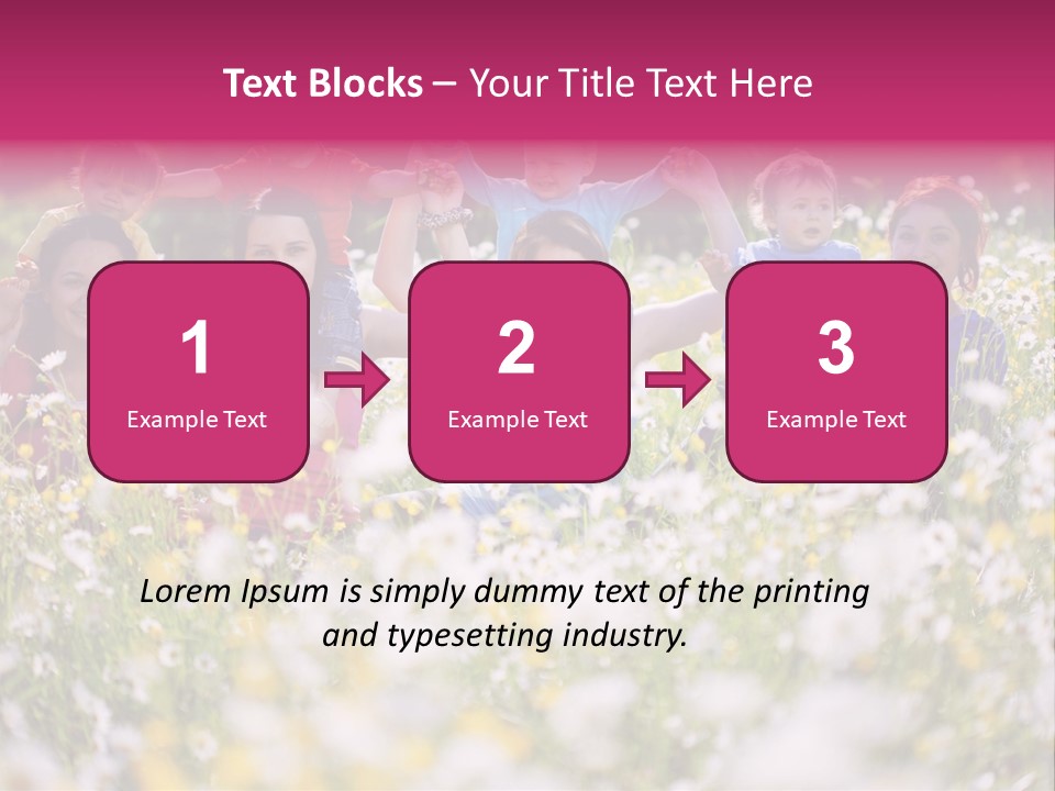Family Communication Young PowerPoint Template
