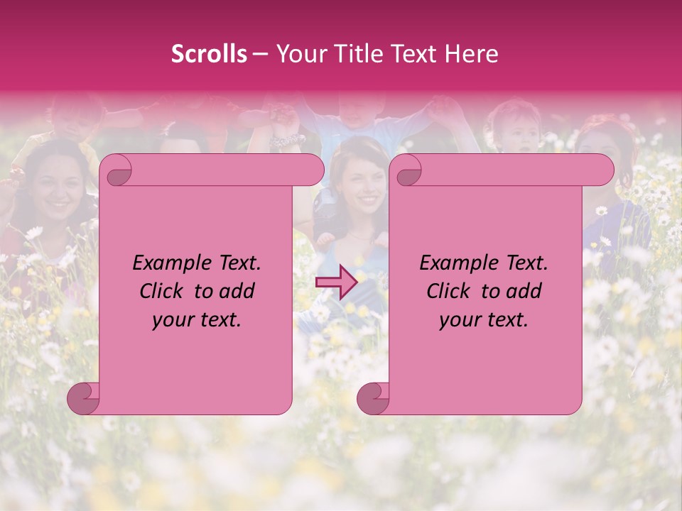 Family Communication Young PowerPoint Template
