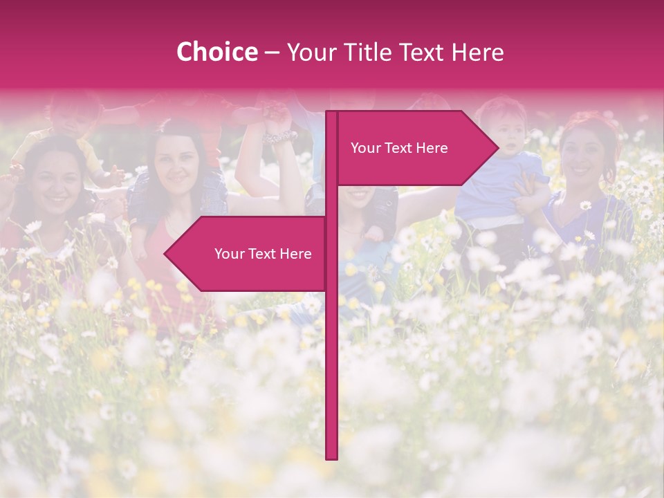 Family Communication Young PowerPoint Template