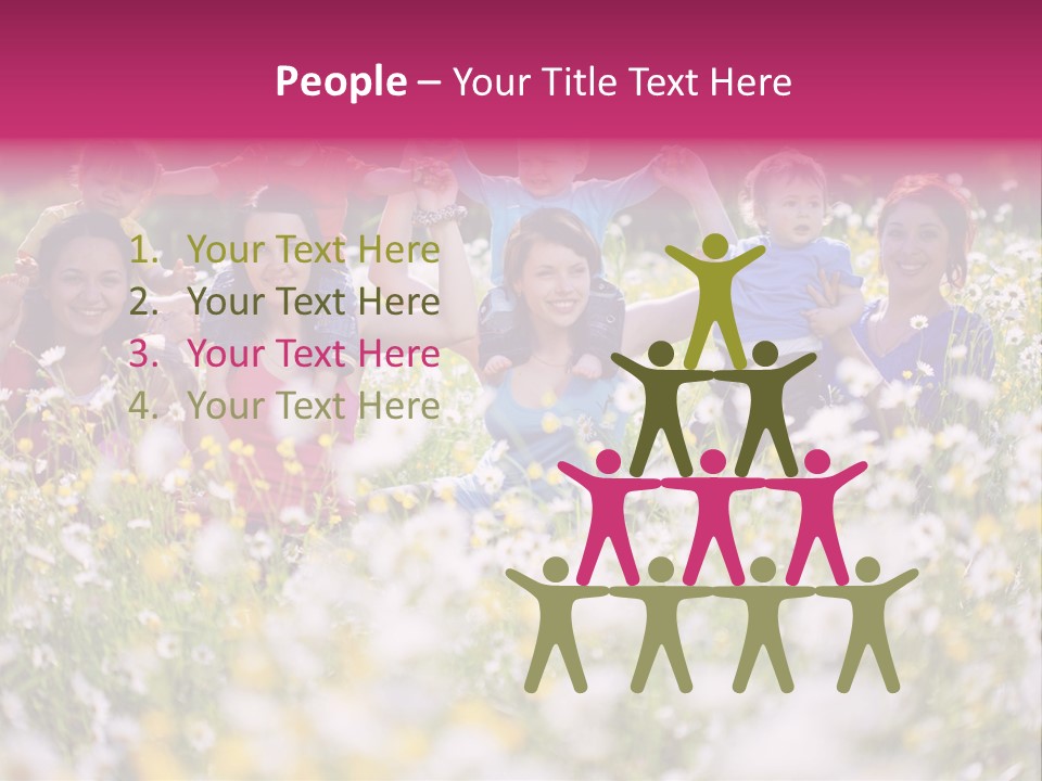 Family Communication Young PowerPoint Template