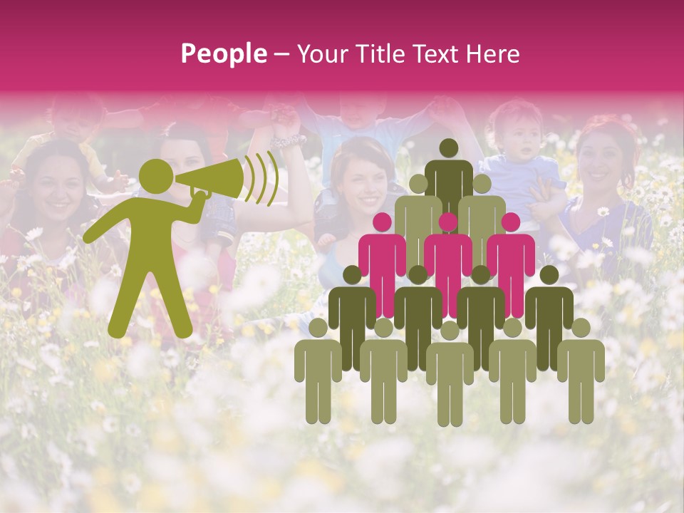 Family Communication Young PowerPoint Template