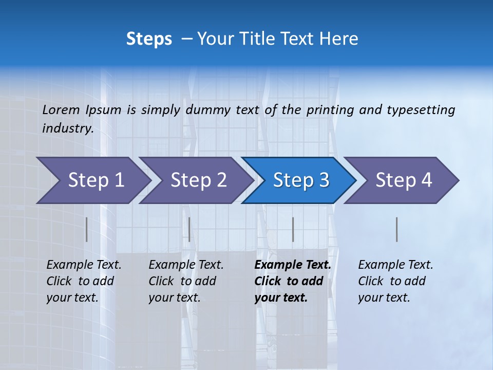 Municipal Residential Pane PowerPoint Template