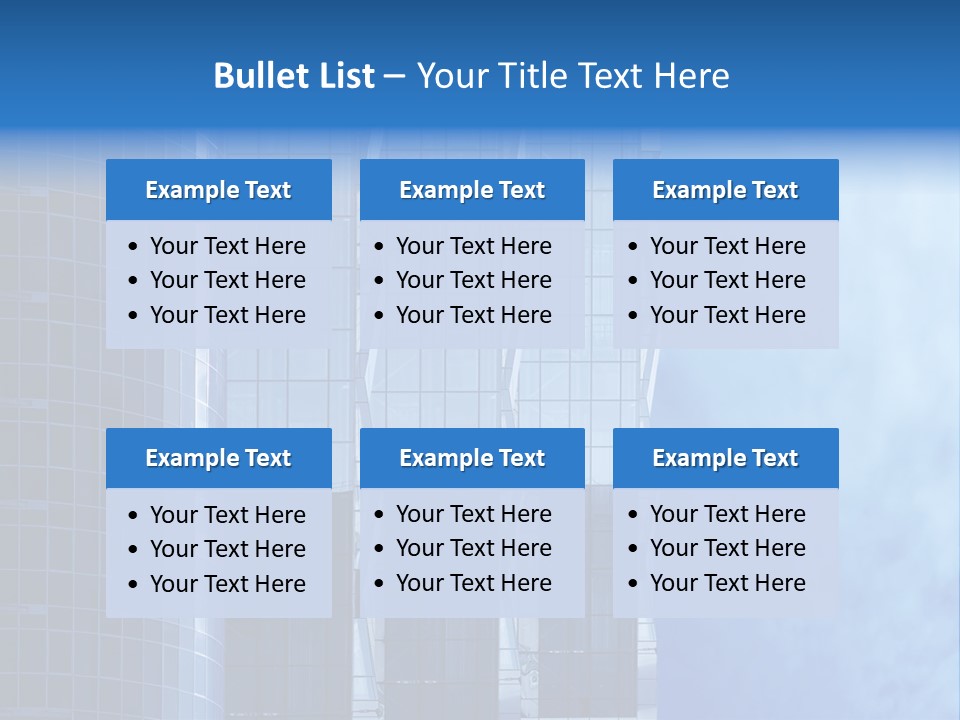 Municipal Residential Pane PowerPoint Template