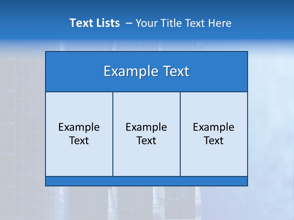 Municipal Residential Pane PowerPoint Template