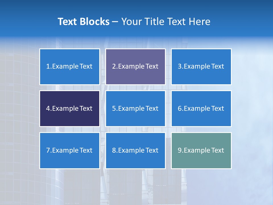 Municipal Residential Pane PowerPoint Template