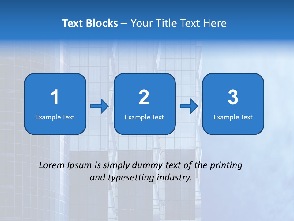 Municipal Residential Pane PowerPoint Template