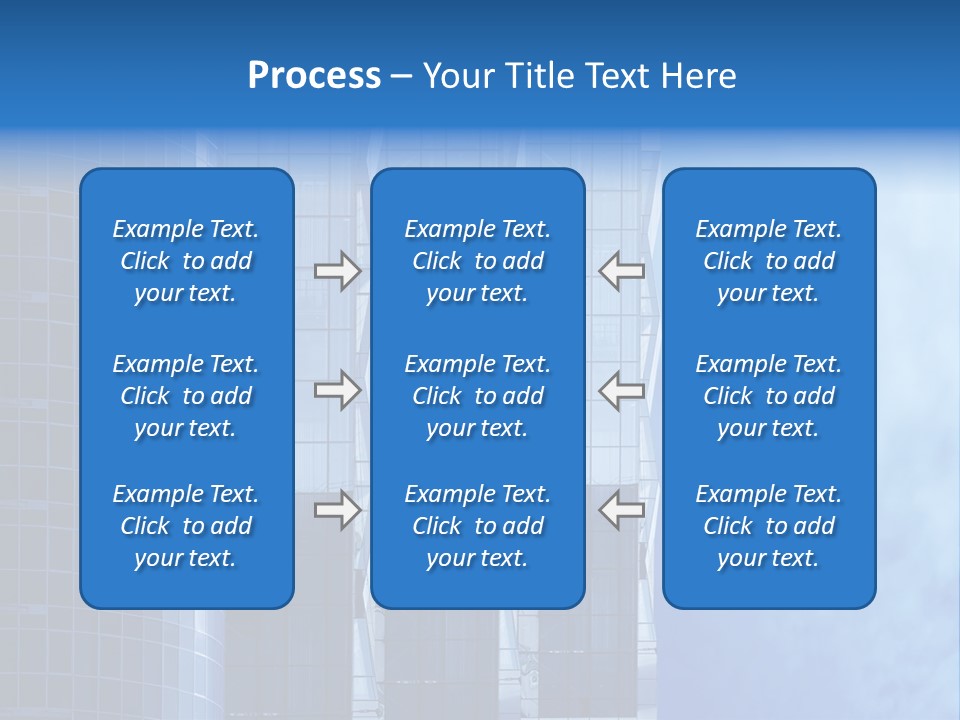 Municipal Residential Pane PowerPoint Template