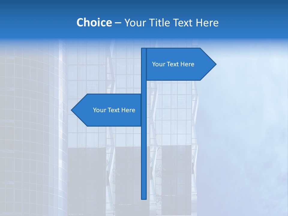 Municipal Residential Pane PowerPoint Template