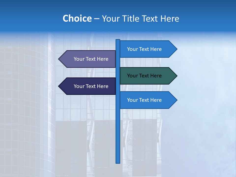 Municipal Residential Pane PowerPoint Template
