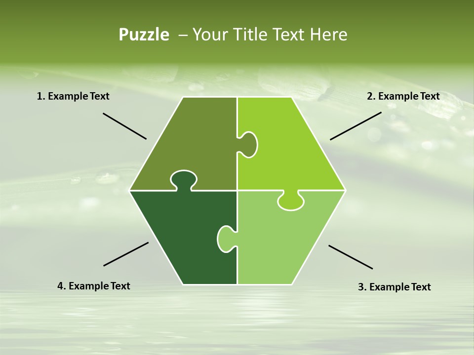 Circle Purity Bright PowerPoint Template