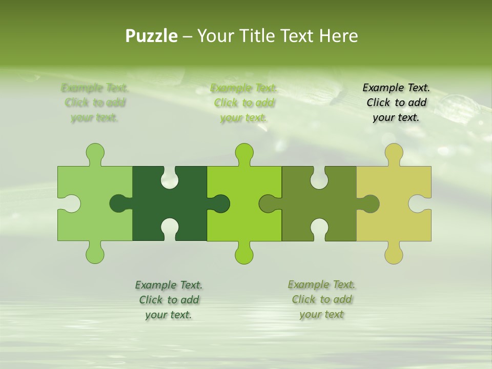 Circle Purity Bright PowerPoint Template