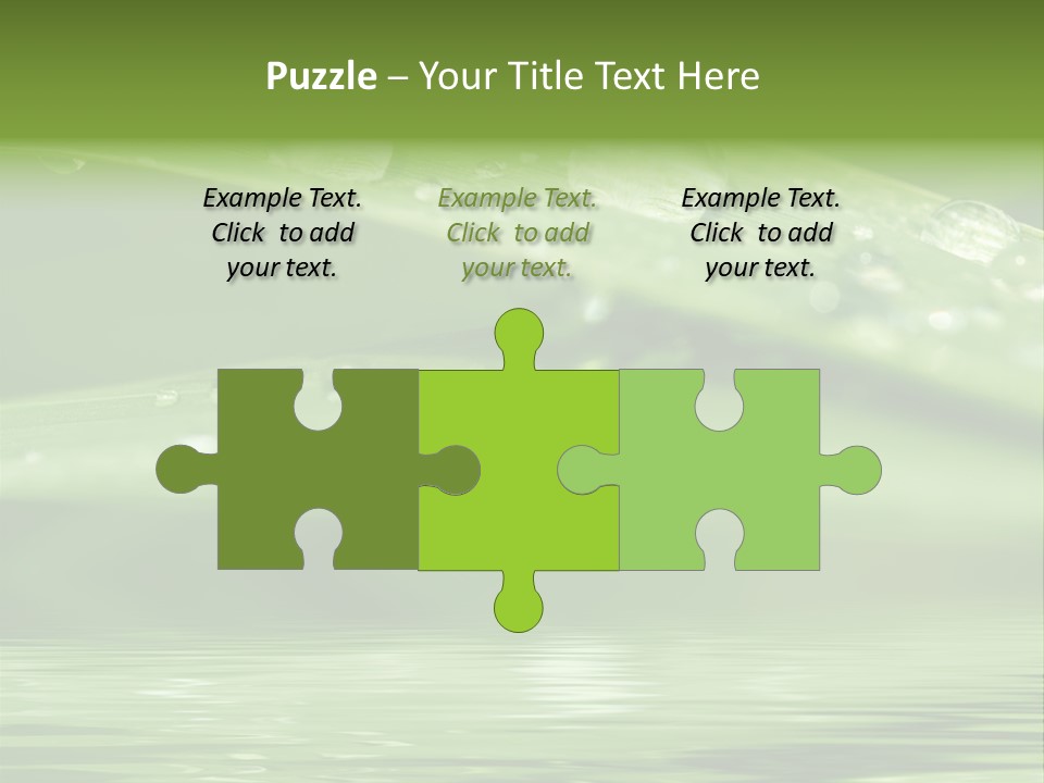 Circle Purity Bright PowerPoint Template