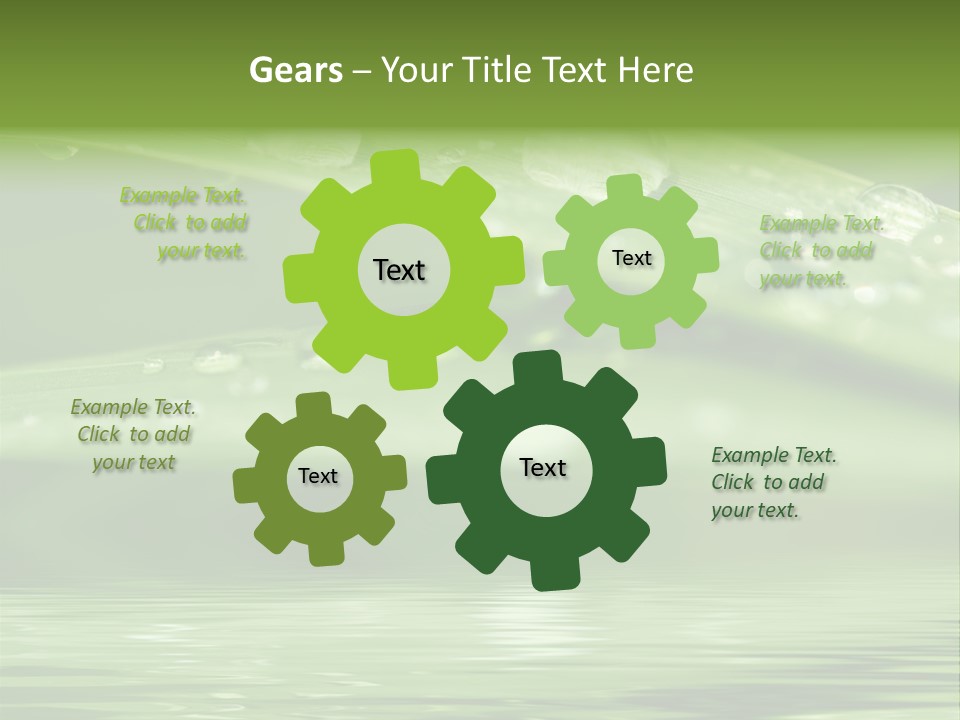 Circle Purity Bright PowerPoint Template