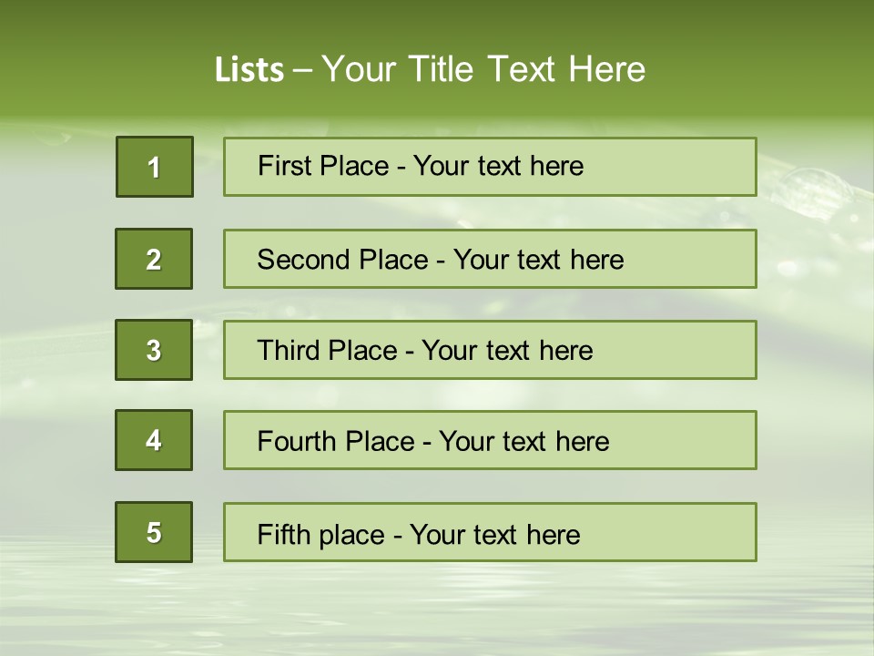 Circle Purity Bright PowerPoint Template