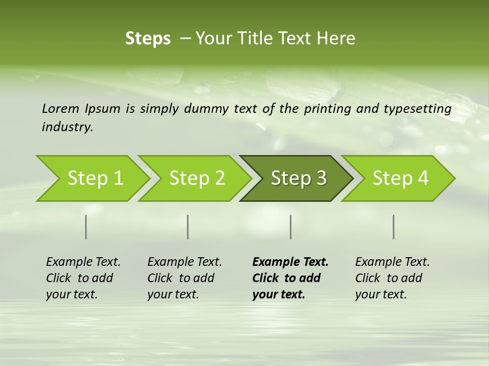 Circle Purity Bright PowerPoint Template