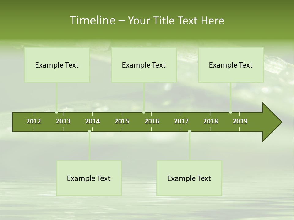 Circle Purity Bright PowerPoint Template