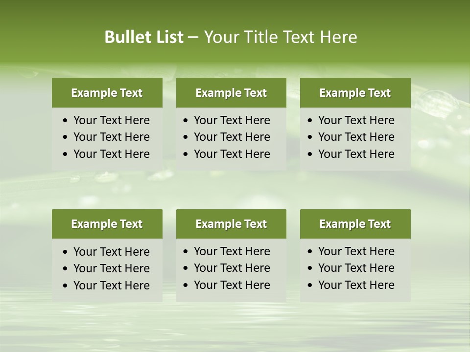 Circle Purity Bright PowerPoint Template