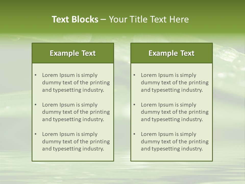 Circle Purity Bright PowerPoint Template