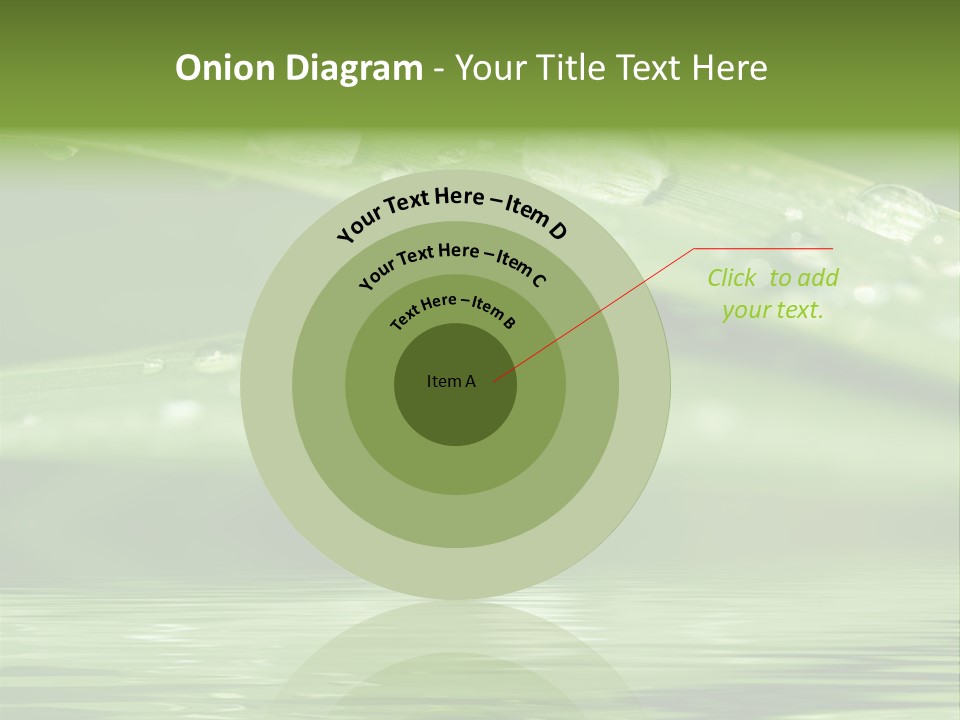Circle Purity Bright PowerPoint Template