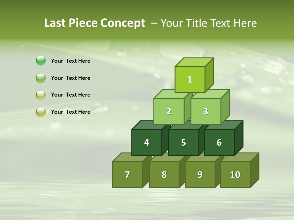 Circle Purity Bright PowerPoint Template