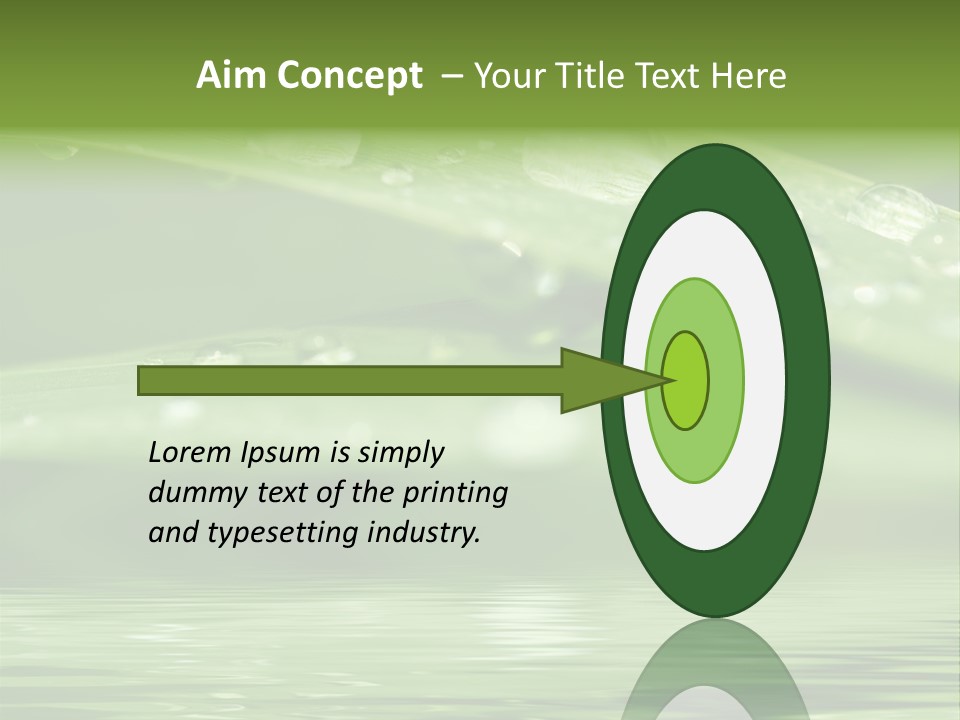 Circle Purity Bright PowerPoint Template