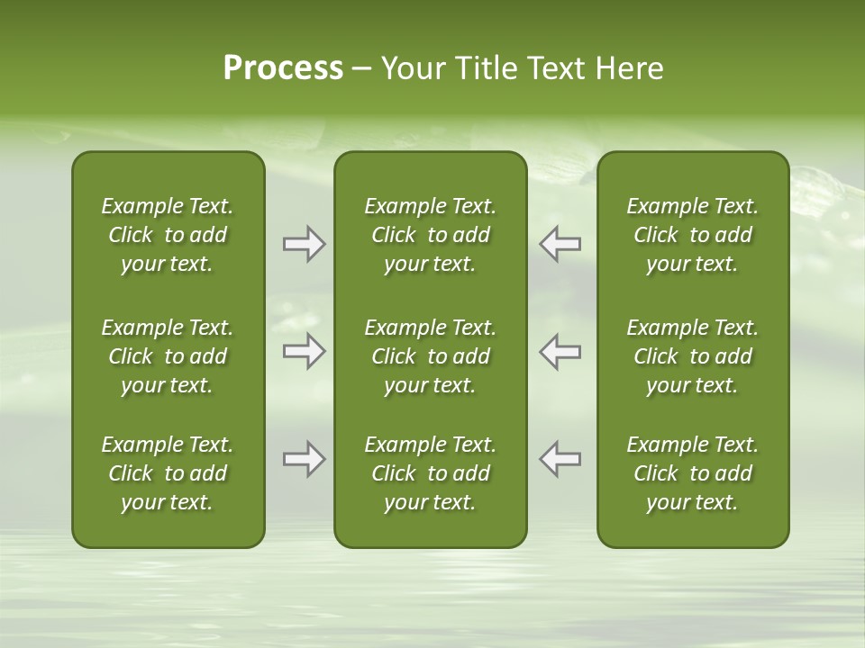 Circle Purity Bright PowerPoint Template