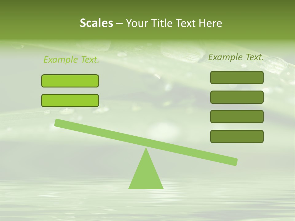 Circle Purity Bright PowerPoint Template