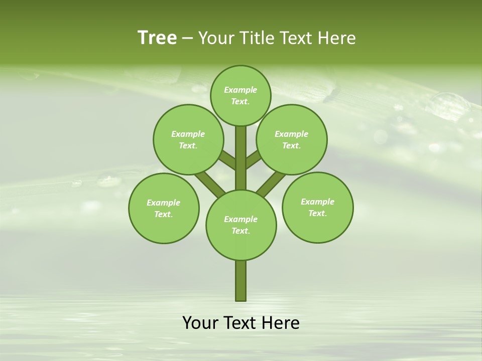 Circle Purity Bright PowerPoint Template