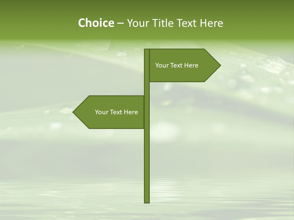 Circle Purity Bright PowerPoint Template