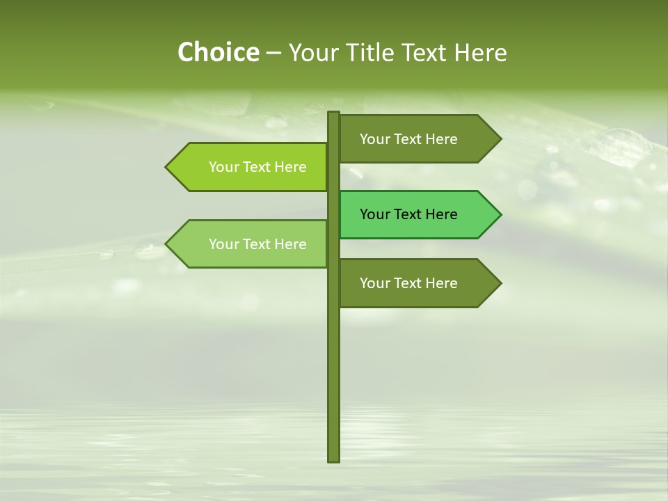 Circle Purity Bright PowerPoint Template