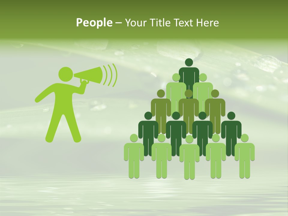 Circle Purity Bright PowerPoint Template