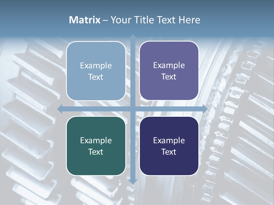 Engineering Concept Tooth PowerPoint Template
