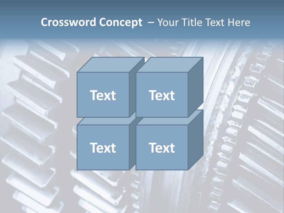 Engineering Concept Tooth PowerPoint Template
