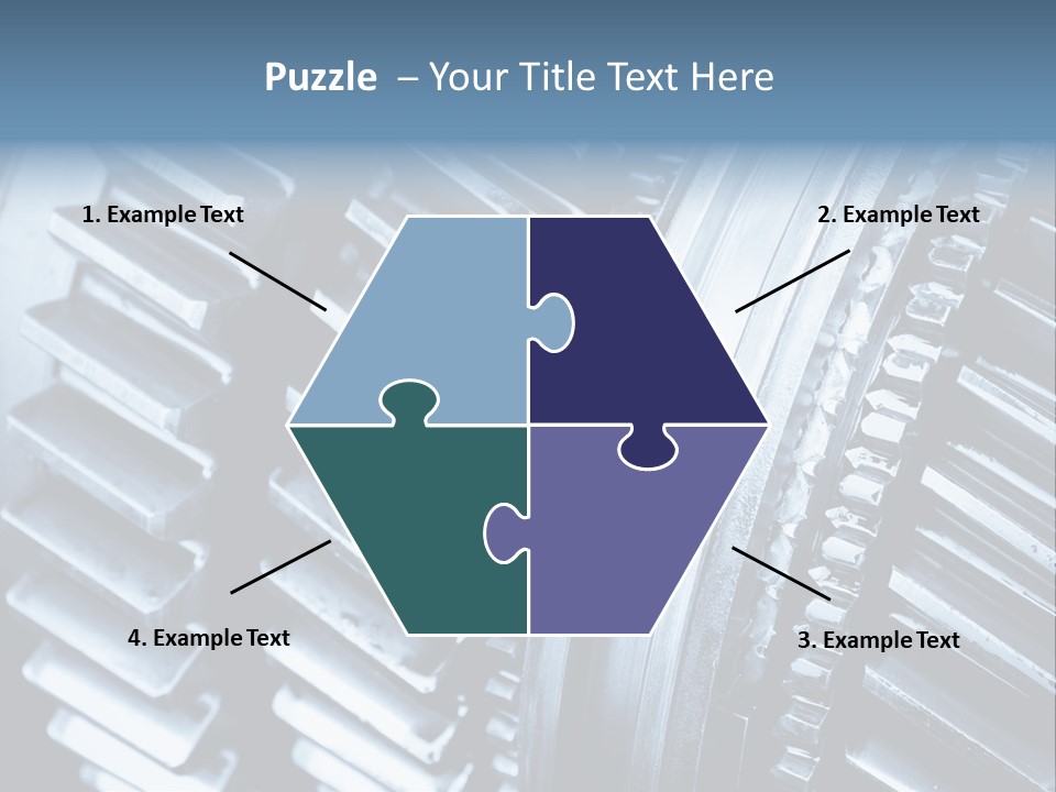 Engineering Concept Tooth PowerPoint Template