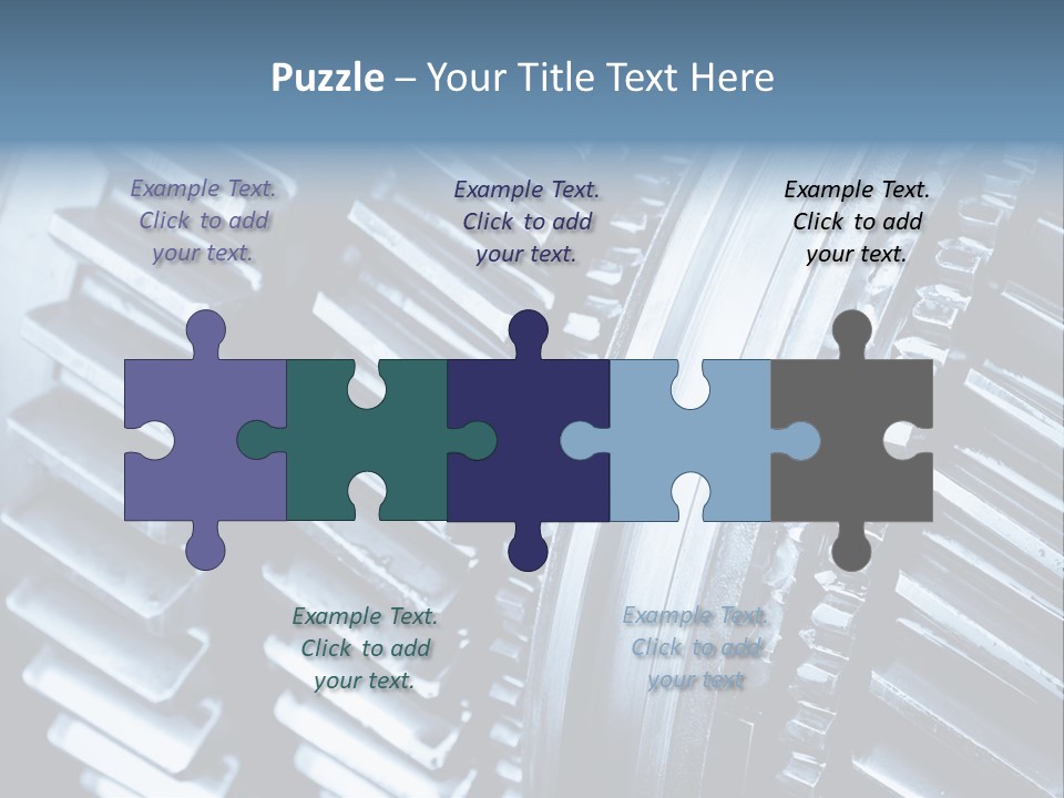 Engineering Concept Tooth PowerPoint Template