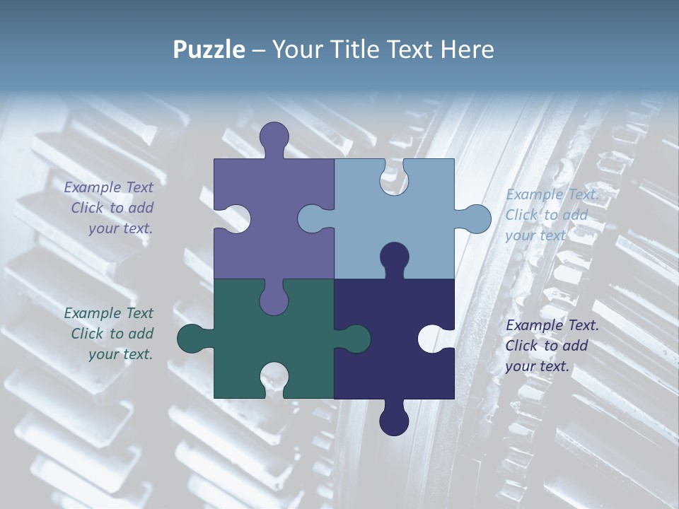Engineering Concept Tooth PowerPoint Template